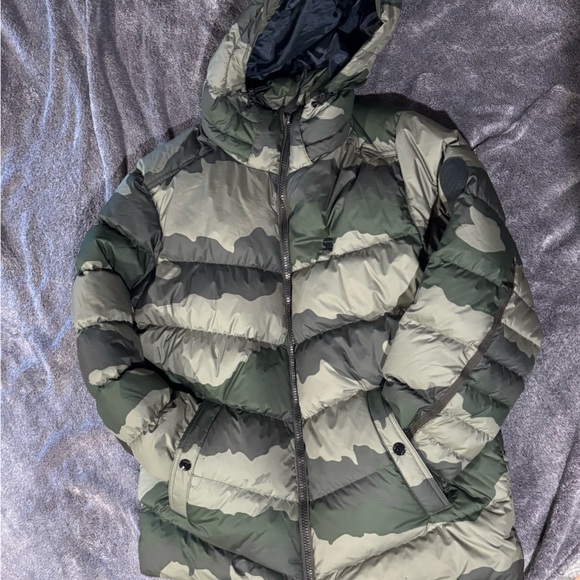G-Star Raw Whistler Camo Down (80% Duck Down) Puffer Jacket Men’s Large - Picture 1 of 6